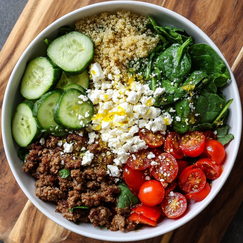 Mediterranean Steak Bowl Recipe
