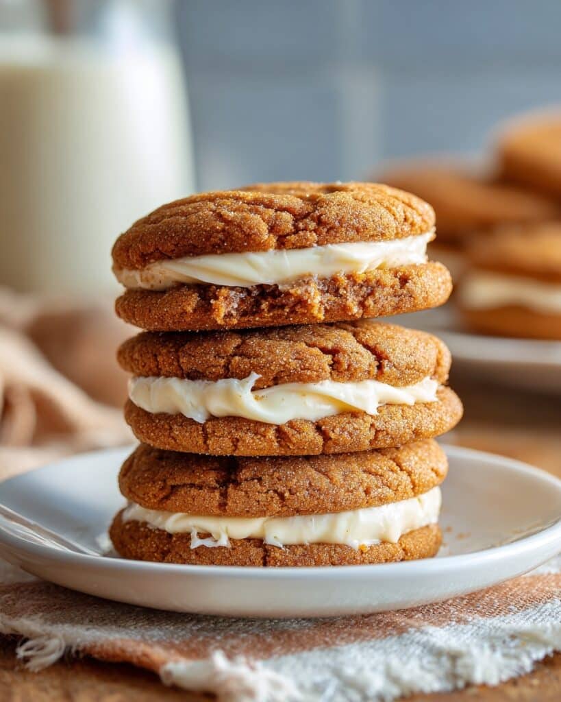 Gingerbread Sandwich Cookies Recipe