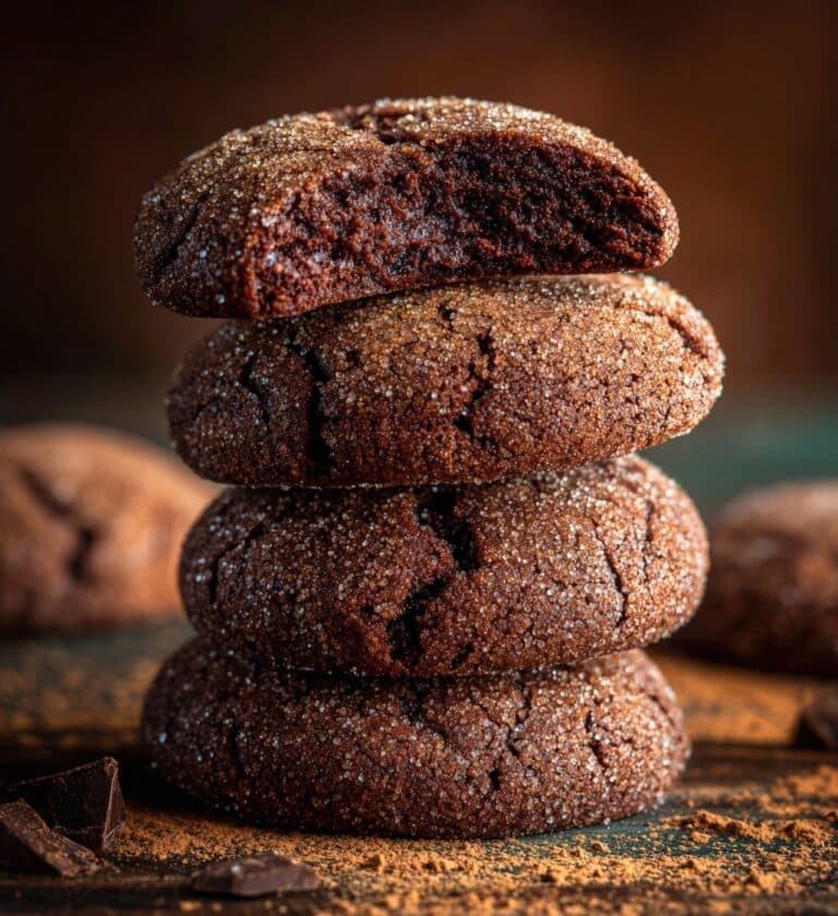 Gluten Free Hot Chocolate Cookies with Gooey Chocolate Filling and Toasted Swiss Meringue Recipe