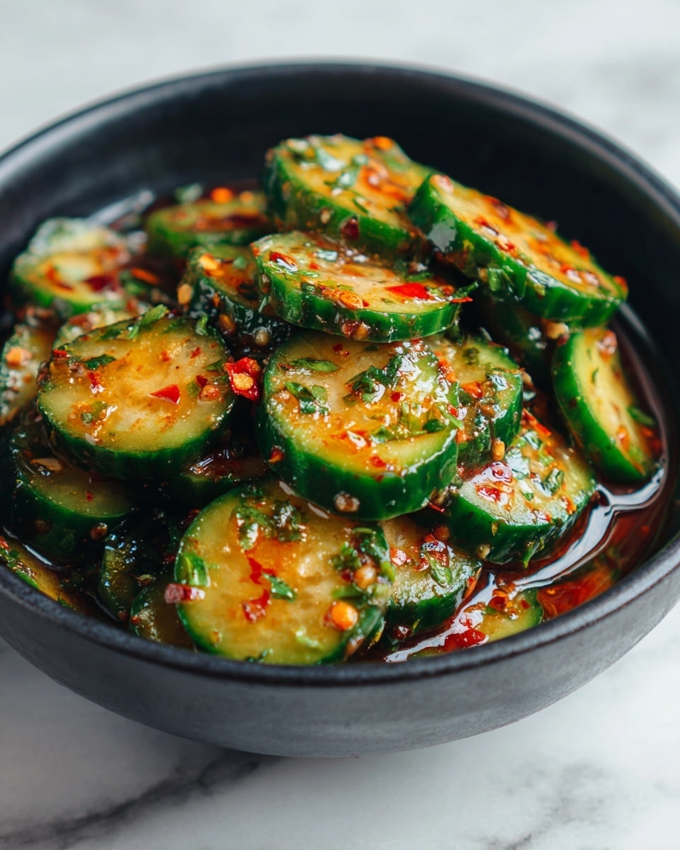 Mexican-Style Pickled Cucumbers Recipe