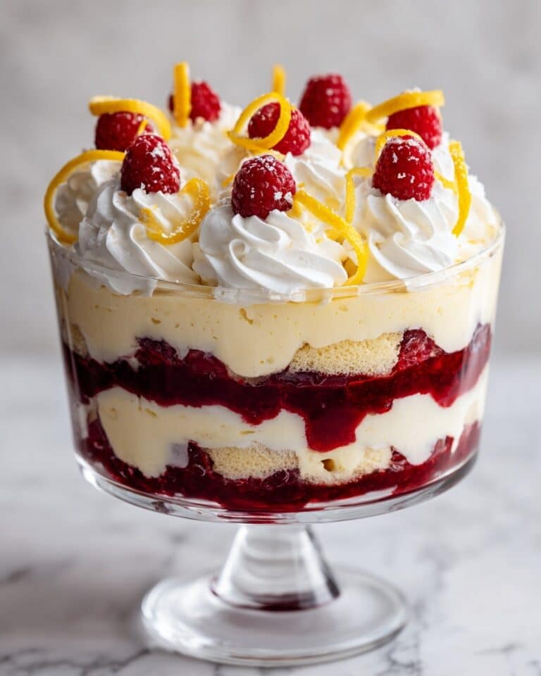 Lemon Raspberry Trifle: A Refreshing Summer Delight Recipe