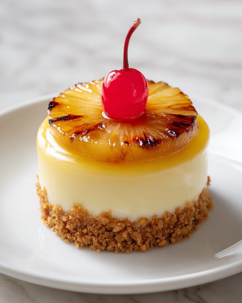 Mini Pineapple Upside-Down Cheesecakes Recipe