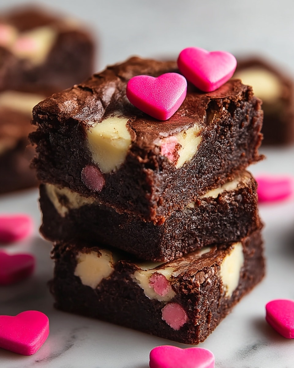Valentine Brookies Recipe - Recipe Image