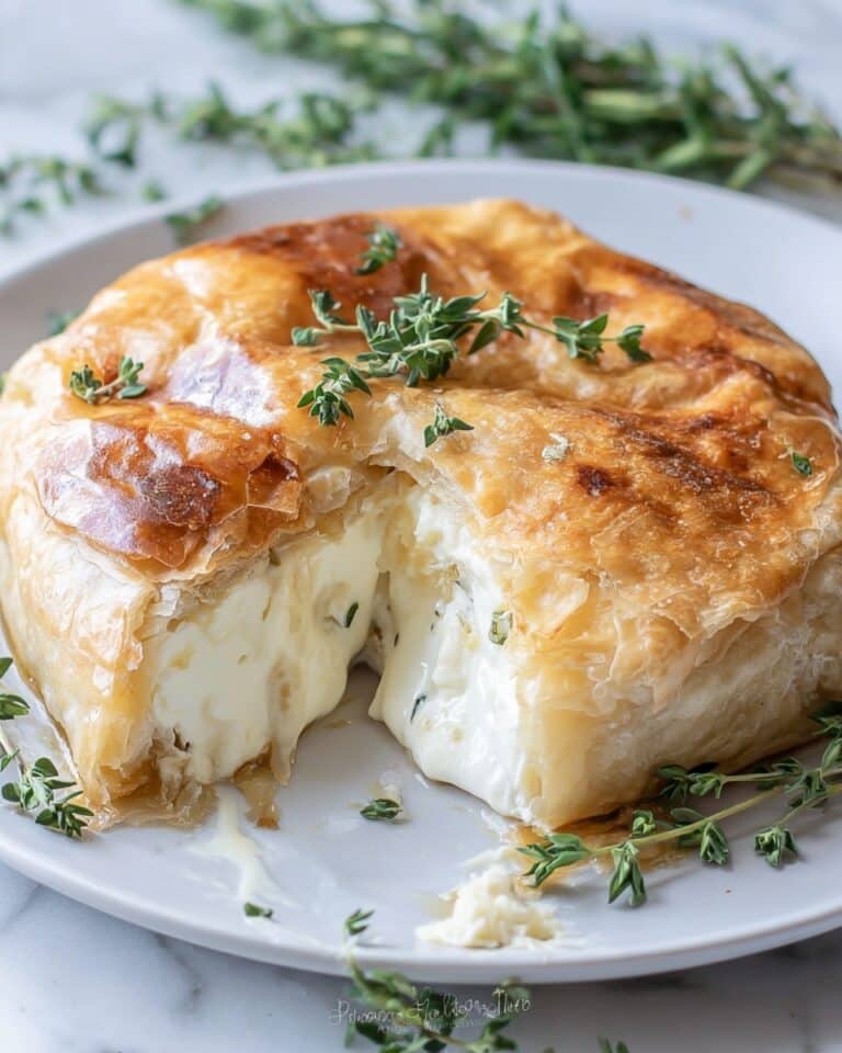 Baked Brie in Pie Crust Recipe