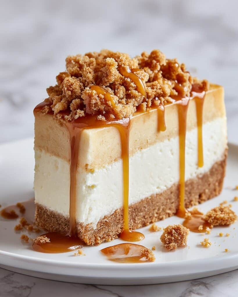 Creamy Biscoff Cookie Butter Cheesecake Recipe