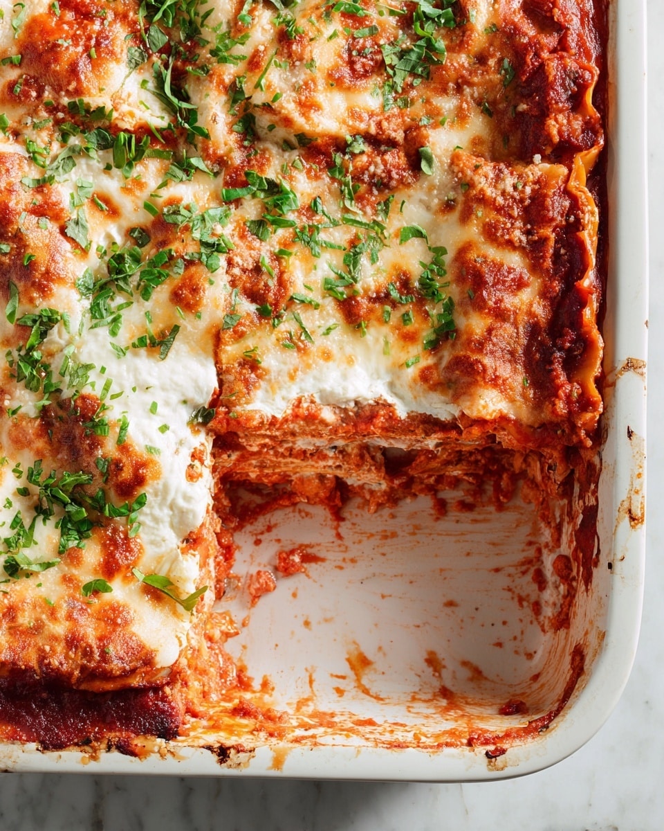 Vegetarian Lasagna Recipe - Recipe Image