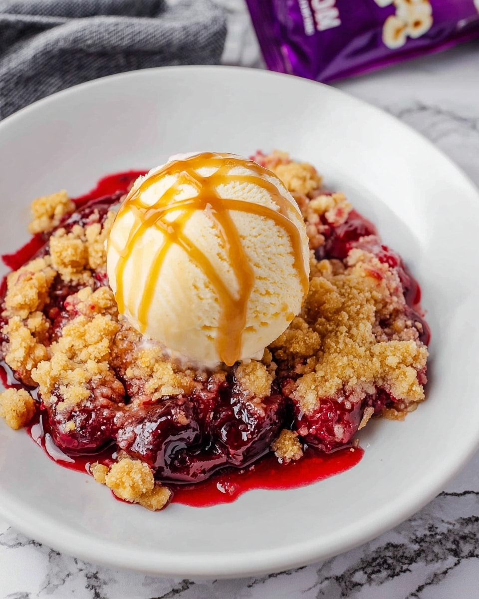 Peanut Butter and Jelly Cobbler Recipe - Recipe Image