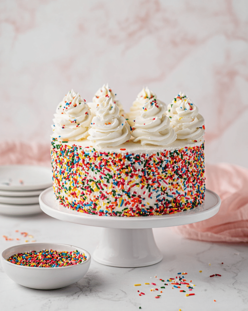 Gluten-Free Funfetti Birthday Cake Recipe