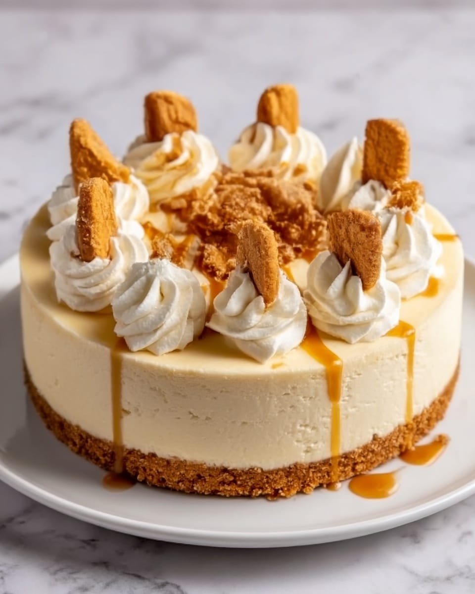 No-Bake Biscoff Cheesecake Recipe