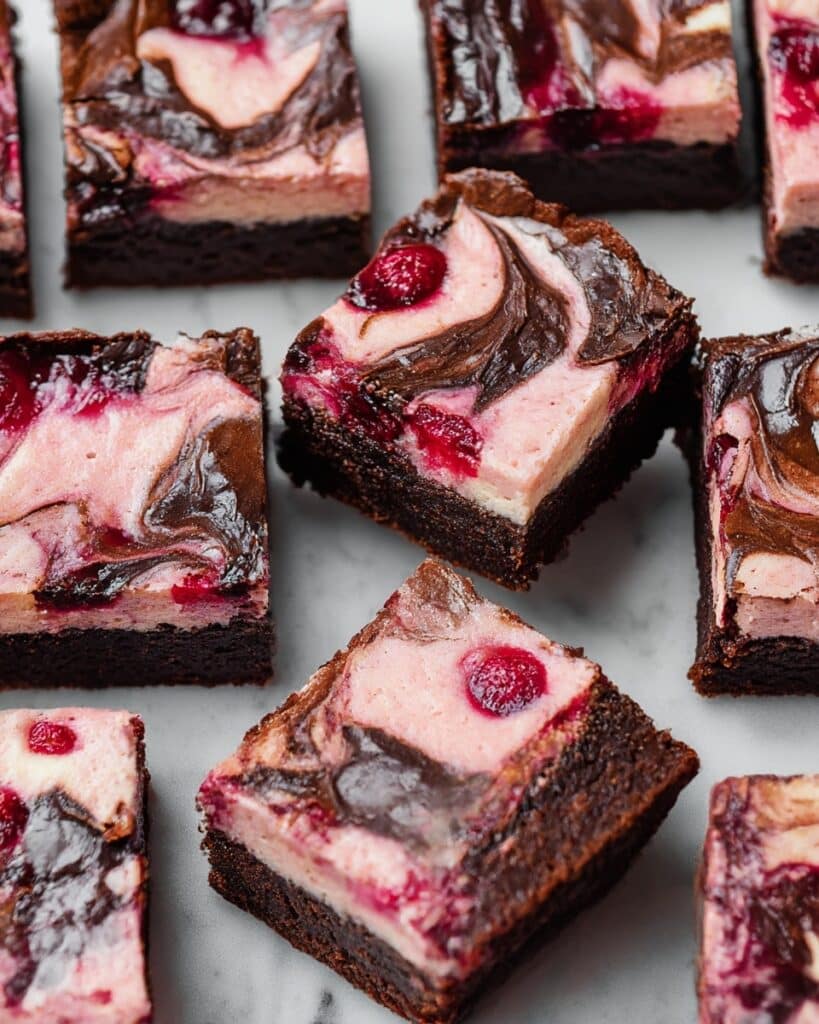 Raspberry Cheesecake Brownies Recipe