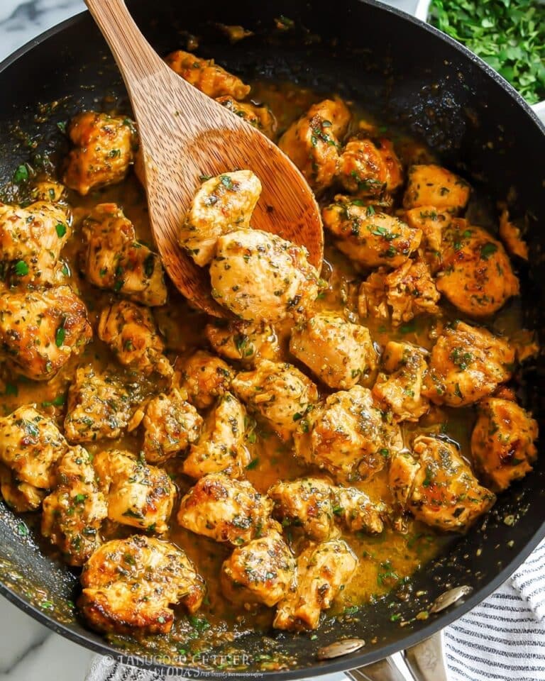Garlic Butter Chicken Bites Recipe