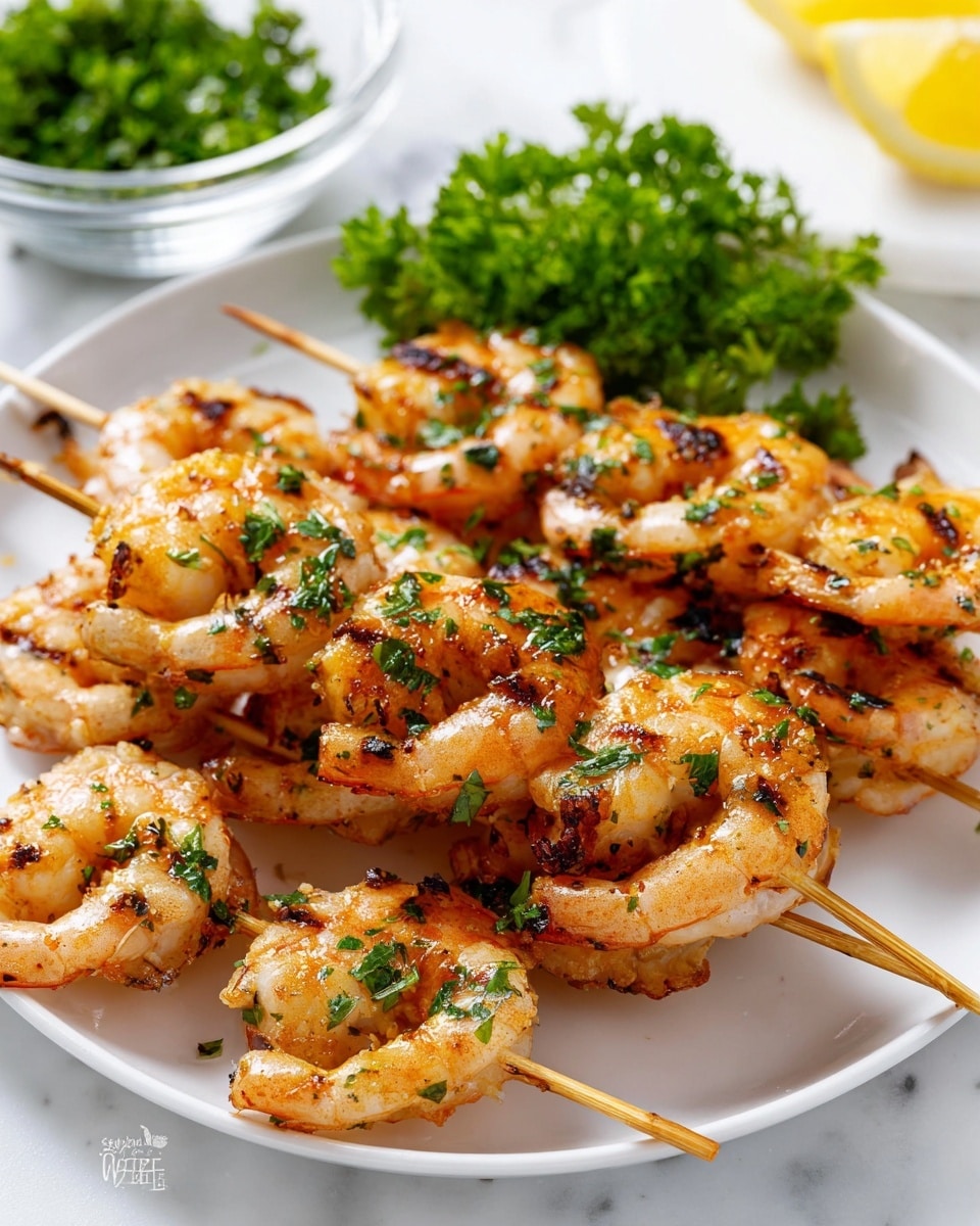 Grilled Shrimp Skewers Recipe - Recipe Image