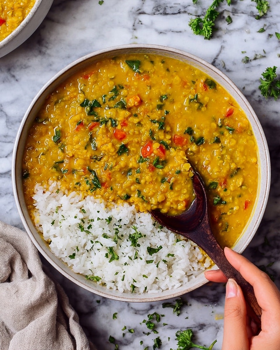 Red Lentil Dahl Recipe - Recipe Image