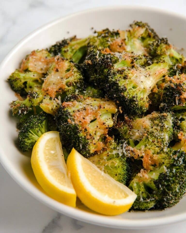 Smashed Broccoli Parmesan Recipe