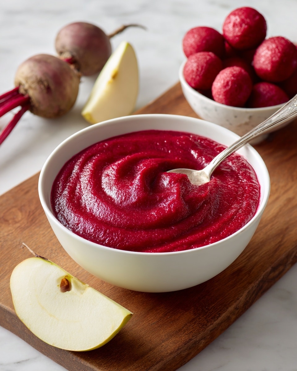 Strawberry Beet Instant Pot Applesauce Recipe